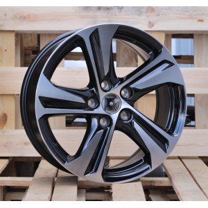 R16x6.5  4X108  ET  25  65.1  F5832  Black Polished (MB)  For CITRO  (R)