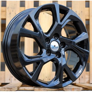 R17x7  5X114.3  ET  45  60.1  FE132  (FBX405)  Black (BL)  For TOYOT  (A)  ((AKC 85 Eur)HYBRID FORGED)