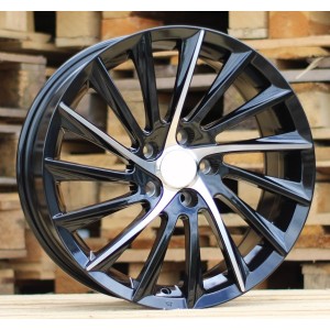 R17x7.5  5X110  ET  41  65.1  E467  (LU356)  Black Polished (MB)  For ALFA  (P1)