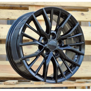 R17x7.5  5X114.3  ET  40  60.1  F0133  (FBX047)  Black (BL)  For LEX  (P2+Z7)  (HYBRID FORGED)