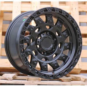 R17x9  6X139.7  ET  0  110.1  H974D  Black Matt (BM)  For 4X4  (Z5)  (FUEL Style)
