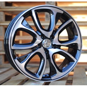 R18x7  5X108  ET  30  65.1  BY124  Black Polished (MB)  For CITRO  (Z1)