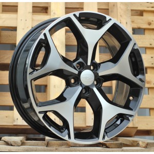 R18x7  5X100  ET  48  56.1  BY164  Black Polished (MB)  For SUBAR  (P+Z2)