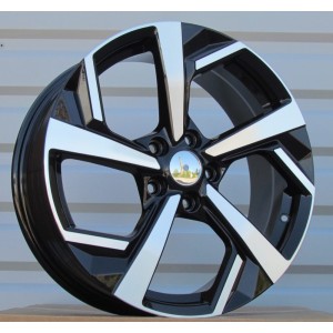 R18x7  5X114.3  ET  40  66.1  FE174  Black Polished (MB)  For NISS  (K7+Z5)