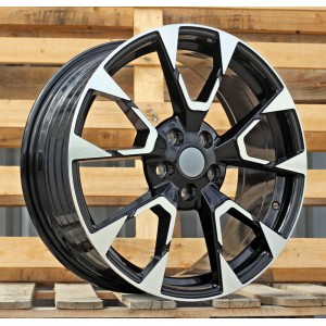 R18x7.5  5X108  ET  50  63.3  IN3639F  Black Polished (MB)  For FORD  (K7)  (HYBRID FORGED (Kuga Puma))