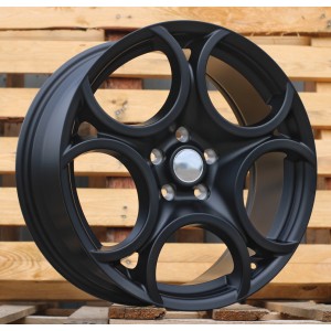 R18x7.5  5X110  ET  41  65.1  L1432  Black Half Matt (BLHM)  For ALFA  (P1)