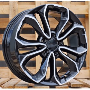 R18x7.5  5X114.3  ET  45  64.1  B5961  Black Polished (MB)  For HOND  (Z7)