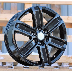 R18x7.5  6X120  ET  50  74.5  B1598  Black (BL)  For FORD  (Z6)  (1000kg)