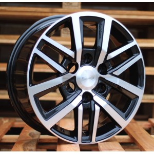 R18x7.5  6X139.7  ET  30  106.1  B1155  Black Polished (MB)  For TOYOT  (K3)  (4x4)