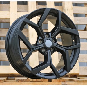 R18x8  5X108  ET  47.5  63.4  YF5729  Black Half Matt (BLHM)  For FORD  (Z5)  (HYBRID FORGED)