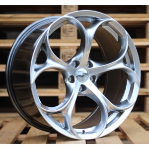 R18x8  5X110  ET  33  65.1  L1664  (YF5707)  Hyper Black (HB)  For ALFA  (Z6)  (HYBRID FORGED (ET32))