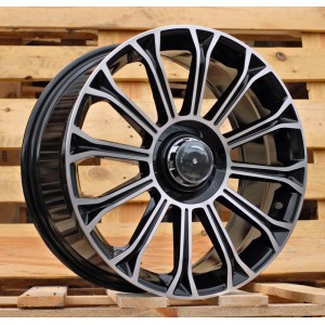 R18x8  5X112  ET  35  66.6  FBX003  Black Polished (MB)  For MER  (Z5)  (HYBRID FORGED)