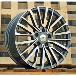 R18x8  5X120  ET  50  65.1  B1515  (FBX530)  Grey Polished (MG)  For VW  (Z3)  (HYBRID FORGED (1250kg))
