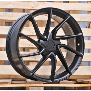 R18x8.5  5X114.3  ET  38  64.1  YS1285  Black Half Matt (BLHM)  For TESLA  (P)  (Model 3 HYBRID FORGED)
