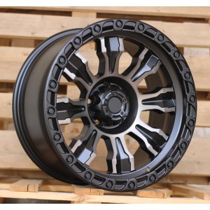 R18x9  5X114.3  ET  0  73.1  FBX087  Black Polished Matt (MBM)  For 4X4  (K3)  (HYBRID FORGED Bronze)