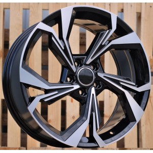 R19x8  5X112  ET  40  66.5  B5893  (IN5534)  Black Polished (MB)  For AUD  (K8+P2)