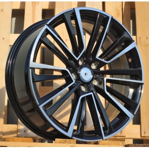 R19x8  5X112  ET  44  57.1  I0361  Black Polished (MB)  For SKODA  (Z6+Z5)