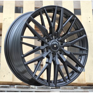 R19x8  6X120  ET  48  74.5  YF0453  Black Half Matt (BLHM)  For VW  (Z6)  (HYBRID FORGED (max 1050kg))