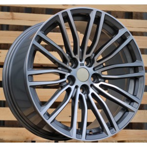R19x8.5  5X120  ET  33  72.6  B1318  Grey Polished (MG)  For BMW  (Z3)  (Front+Rear)