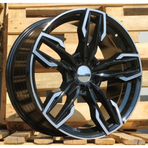 R19x8.5  5X120  ET  38  72.6  FE170  Black Polished (MB)  For BMW  (Z5)