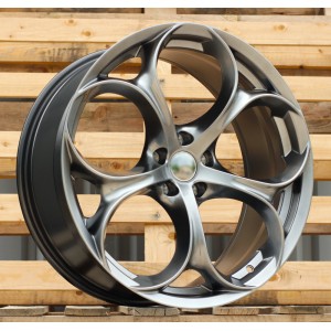 R19x9  5X110  ET  34  65.1  L1664  (1664198004S)  Hyper Black (HB)  For ALFA  (K4+P1)  (REAR+FRONT)