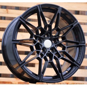 R19x9  5X112  ET  40  66.6  B1674  Black (BL)  For BMW  (Z2)  (Rear+Front)