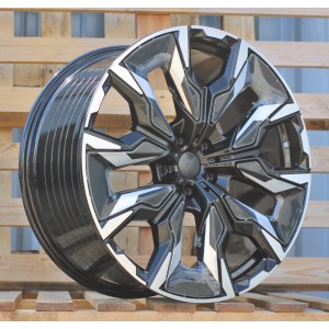 R20x10  5X112  ET  46  66.6  A5915  Black Polished (MB)  For BMW  (P)  (NEW 5 Series VIII / i5 (G60/G61/G68) Front+Rear)