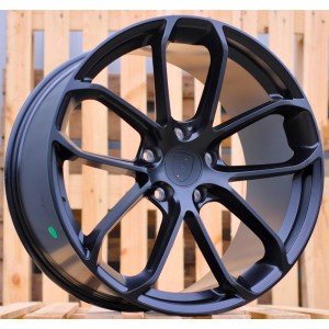 R20x10  5X130  ET  49  66.5  H5084  (BYF1869)  Black Half Matt (BLHM)  For PORCH  (Z7)  (New MACAN II (XAB) HYBRID FORGED Rear+F