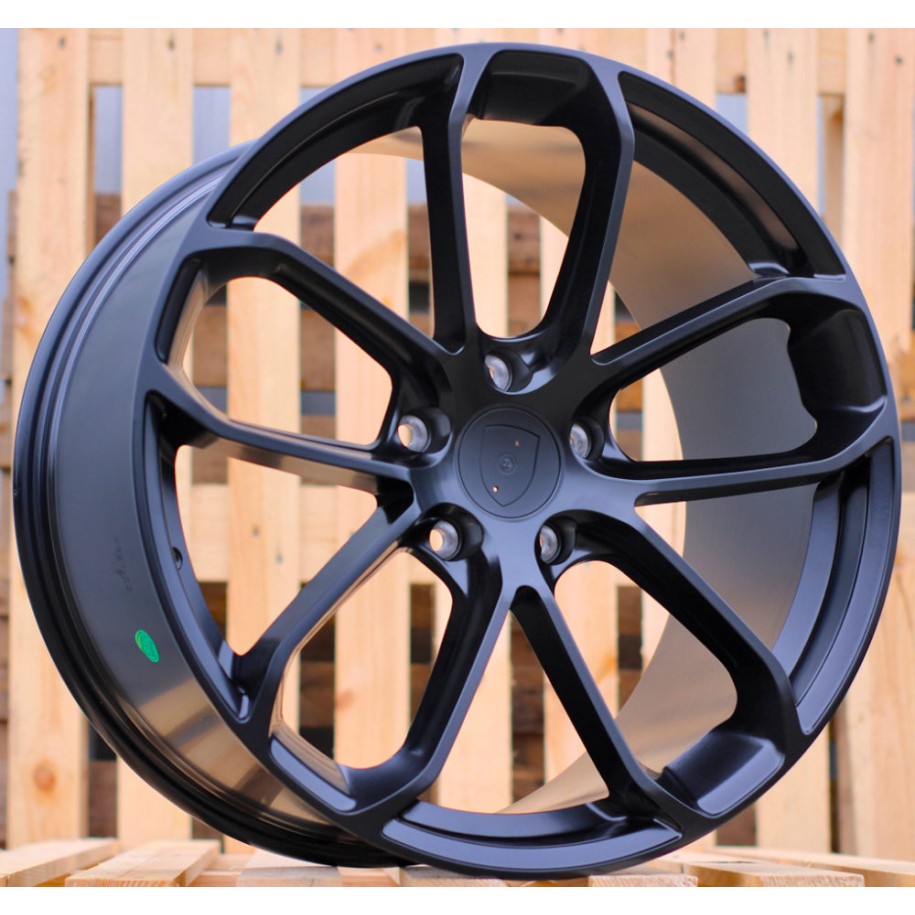 R20x10  5X130  ET  49  66.5  H5084  (BYF1869)  Black Half Matt (BLHM)  For PORCH  (Z7)  (New MACAN II (XAB) HYBRID FORGED Rear+F