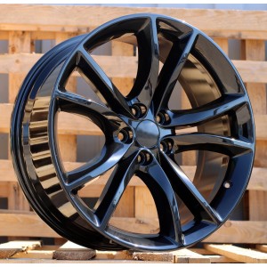 R20x8  5X115  ET  24  71.5  D2047  Black (BL)  For DODGE  (P)