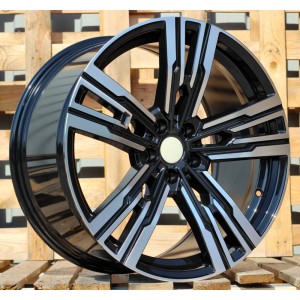R20x8.5  5X112  ET  25  66.6  B1831  Black Polished (MB)  For BMW  (Z3+Z2)  ((Rear+Front) New Model)