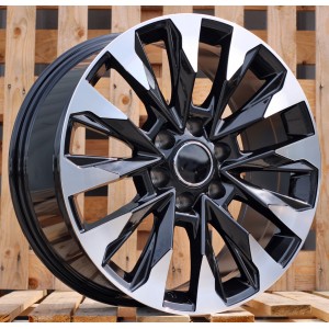 R20x8.5  5X150  ET  50  110.5  B1734  Black Polished (MB)  For 4X4  (K3)