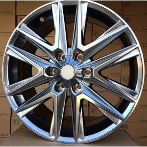 R20x8.5  6X139.7  ET  25  106.1  B1078  Machined Silver (MS)  For TOYOT  (K3)  ((AKC 120 Eur))