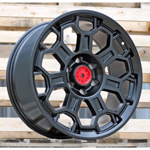 R20x9  6X139.7  ET  12  106.1  FA672  Black Matt (BM)  For 4X4  (Z6)  (For TOYOTA)