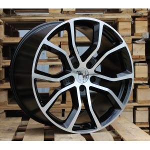 R21x11  5X130  ET  58  71.6  B5362  Black Polished (MB)  For PORCH  (K4)  (Rear+Front)