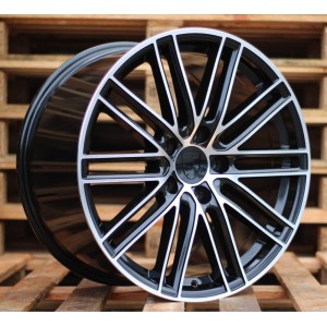 R21x9  5X112  ET  26  66.5  B1274  (BK5494)  Black Polished (MB)  For PORCH  (K4)  (Rear+Front)