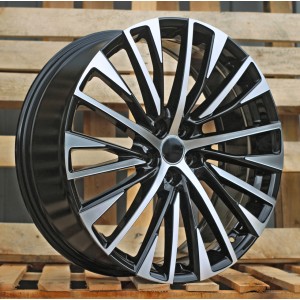 R21x9  5X114.3  ET  30  60.1  Y1118  (HP952)  Black Polished (MB)  For LEX  (Z5)  ((AKC 160 Eur)(RX AL20) HYBRID FORGED(Nuts 12x