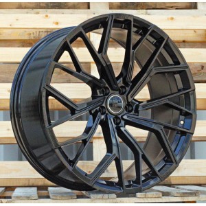 R22x10  5X112  ET  26  66.45  F760  (FC760)  Gloss Black (GB)  For AUD  (Z6)  (HYBRID FORGED)