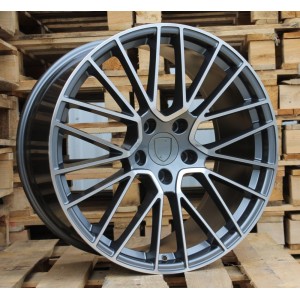 R22x10  5X130  ET  48  71.6  FE179  Grey Polished (MG)  For PORCH  (K3)  ())