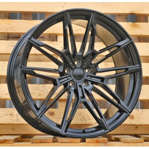 R22x10.5  5X112  ET  35  66.6  I0294  Black (BL)  For BMW  (A+P1)  (Rear+Front)