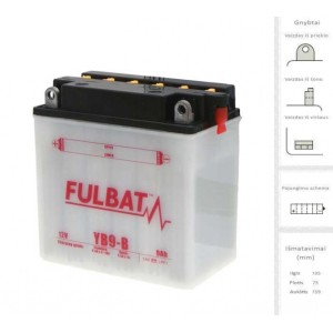 FULBAT 12V padangos