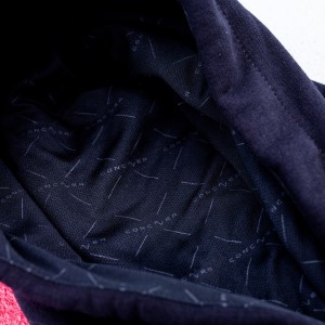 Concaver Unisex Hoodie Logo Black Size XS