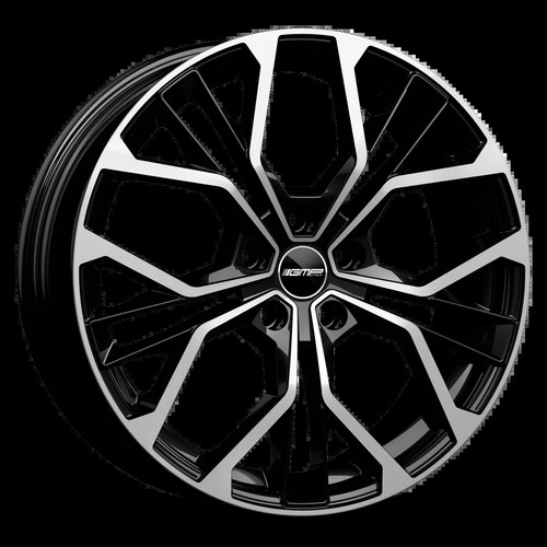 GMP 6.5x16 ET38 (73.1) 4x108 Matisse Black Diamond