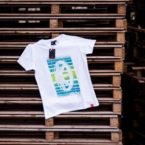 JR Men's T-Shirt JR-20 Face White Size XXL