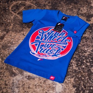 JR Women's T-Shirt Trust Blue Size L