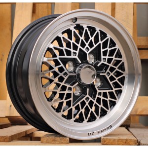 R13x5.5  4X100  ET  30  67.1  L1352  Black Polished (MB)  For RACIN  (R)