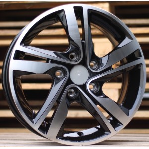 R15x6  5X114.3  ET  48  67.1  XFA07  Black Polished (MB)  For HYUND  (P1)