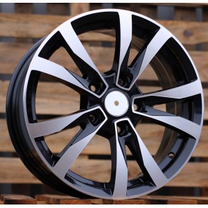 R16x6.5  5X112  ET  39  66.6  BK533  Black Polished (MB)  For RACIN  (D3)