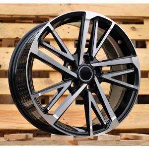 R17x7  5X100  ET  50  54.1  FBX255  Black Polished (MB)  For TOYOT  (Z4)  (HYBRID FORGED)