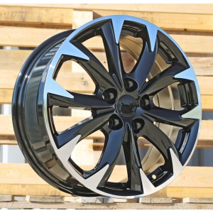 R17x7  5X114.3  ET  50  67.1  BY177  Black Polished (MB)  For MAZDA  (Z3+Z6)